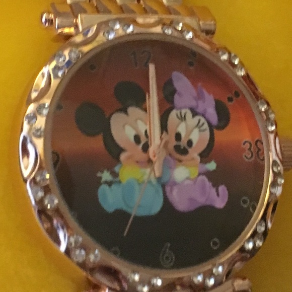 🎁ROSEGOLD baby Mickey & Minnie watch ** GWP - Picture 3 of 3